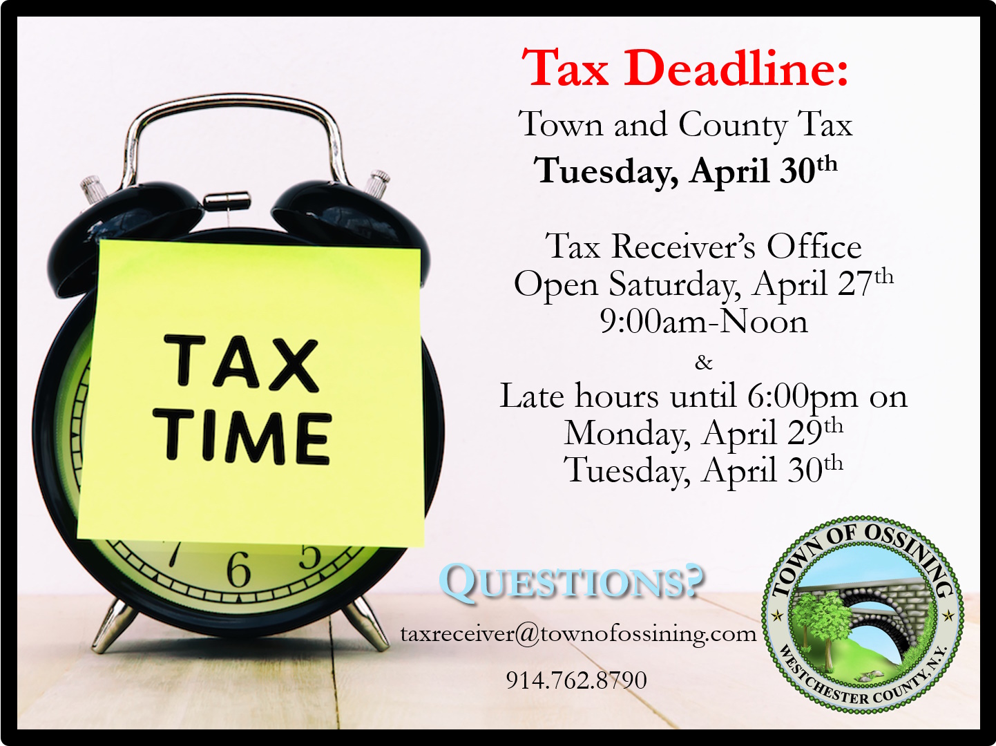 Tax Time